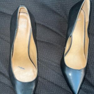 14th & Union Black Heels Sleek Professional Design
